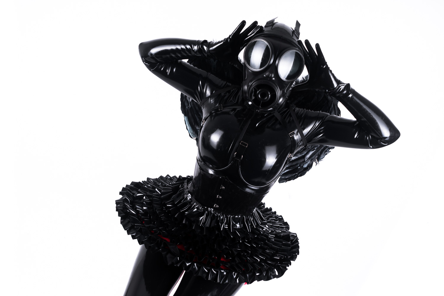 Fetish Erotica in the fetish ballerina shoot.