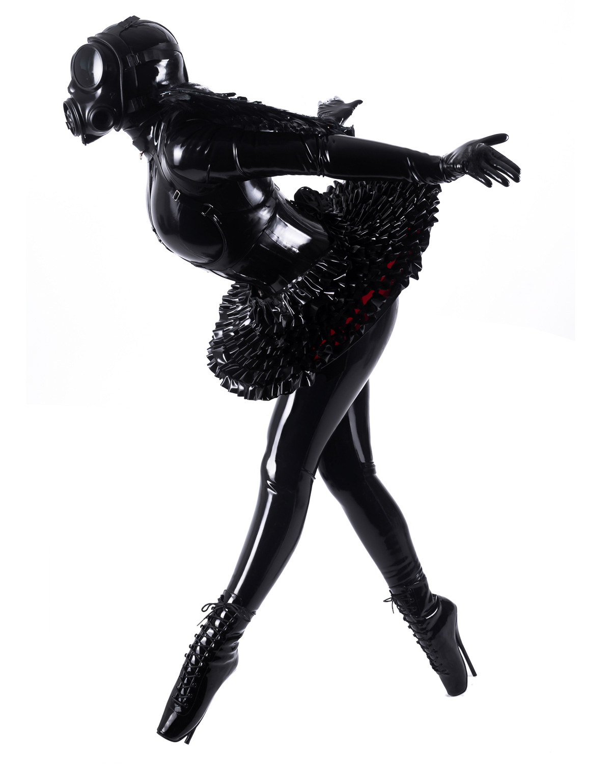 Fetish Erotica in the fetish ballerina shoot.